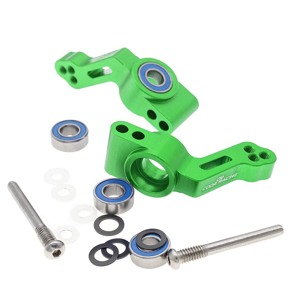Coda Racing Rc Alloy Rear Stub Axle Carriers For Traxxas 1/10 2Wd Slash, Stampede, Rustler, Bandit-Replaces Part 3752(Pair)