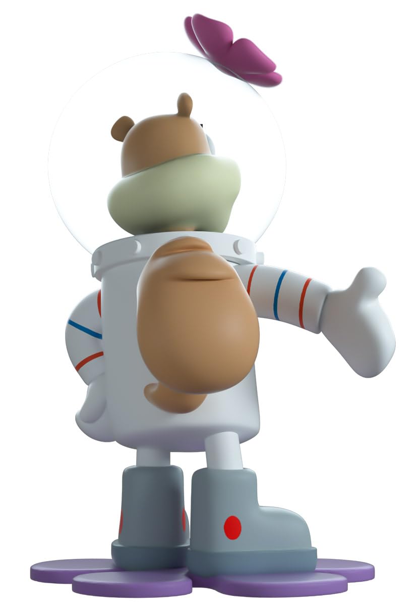 Youtooz Spongebob Squarepants Sandy Cheeks 4.7, Sandy Cheeks Vinyl Figure, Collectible Sandy Cheeks from Spongebob Squarepants b