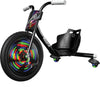 Razor RipRider 360 Trike – Drifting Ride-On with Multi-Color Lights, Aluminum, Black, Model 20036515, for Kids Ages 5+
