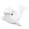 Simulation Bowhead Whale Plush Toy - Black Long Lifelike Whale Stuffed Toys, Super Soft Realistic Sea Simulation Balaena Mysticetus Dolls Plush Gift Collection For Kids, 17Inches (20In Beluga)
