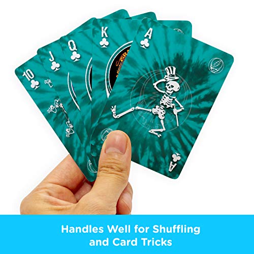 Aquarius Grateful Dead Playing Cards - Grateful Dead Themed Deck Of Cards For Your Favorite Card Games - Officially Licensed Gra