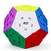Megaminx Cube, Roxenda 3X3X3 Pentagonal Speed Cube Dodecahedron Magic Cube Puzzle Toy (Stickerless)