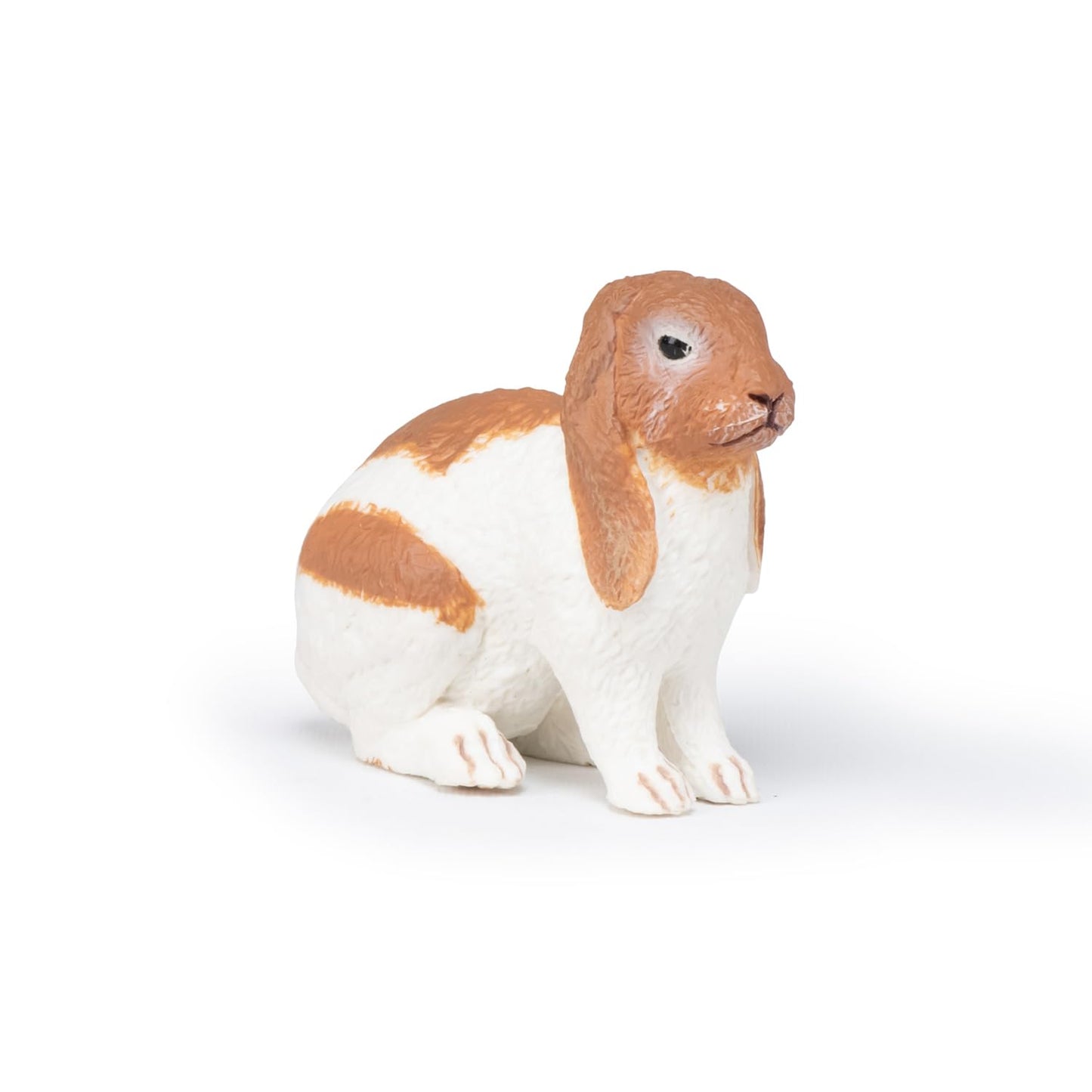 Papo -Hand-Painted - Figurine -Farmyard Friends -Lop Rabbit -51173 - Collectible - For Children - Suitable For Boys And Girls - From 3 Years Old