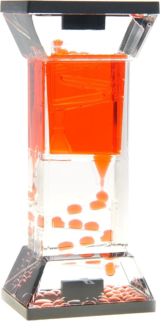 PowerTRC Liquid Motion Bubbler Sensory Fidget Toy for Desk Tops | Calming and Relaxing ADHD, Anxiety, and Autism Toy for Kids an