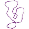 Dozen Metallic Bead Necklaces/Purple