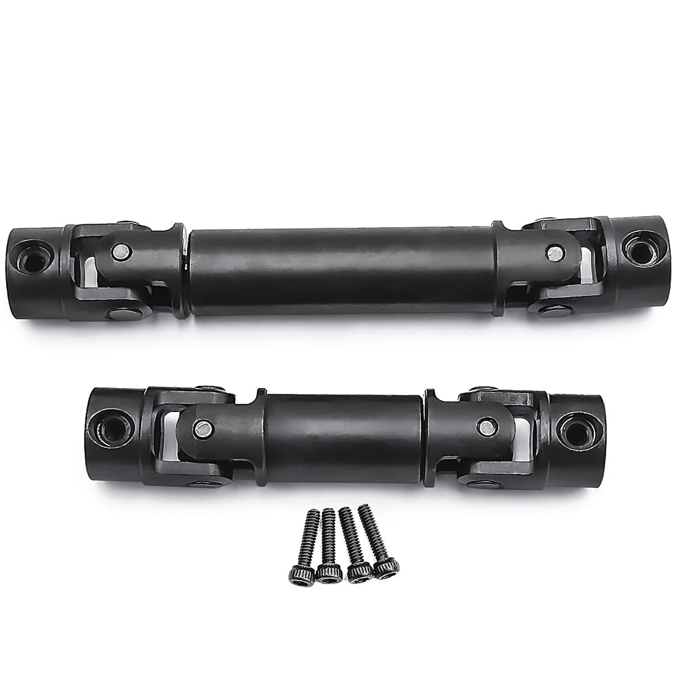 RCLions Steel RC Drive Shaft CVD Center Rotor Shafts for 1/18th TRX4M Defender Bronco RC Crawler Car Upgrades
