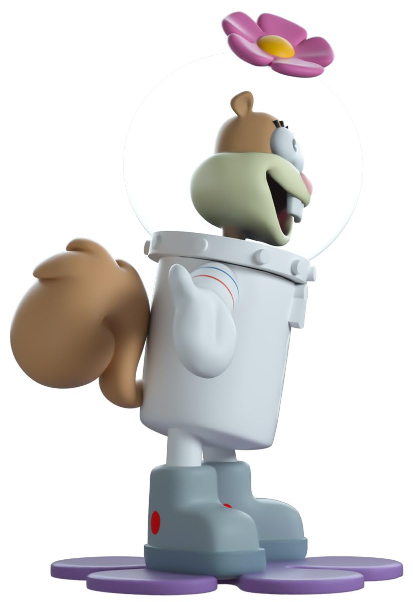 Youtooz Spongebob Squarepants Sandy Cheeks 4.7, Sandy Cheeks Vinyl Figure, Collectible Sandy Cheeks from Spongebob Squarepants b