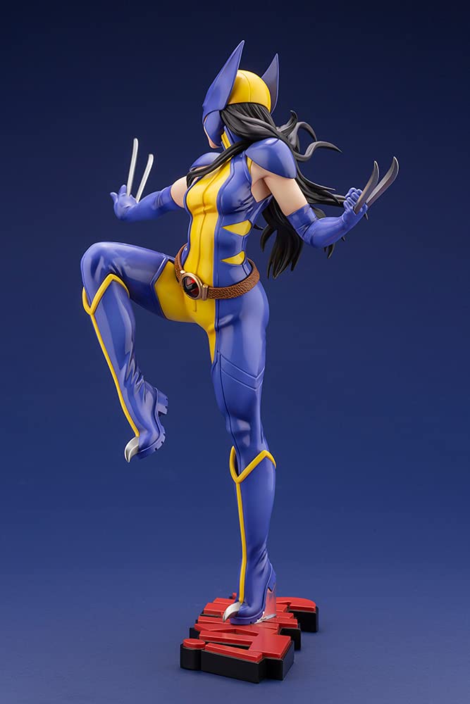 Kotobukiya Marvel Universe Wolverine (Laura Kinney) Bishoujo Statue, Multicolor