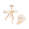 Zoomella Small Drum Set Music Practice Wooden Sensory Toys Educational Percussion Toy With Pedal Drum|Sets & Kits|Musical Instru