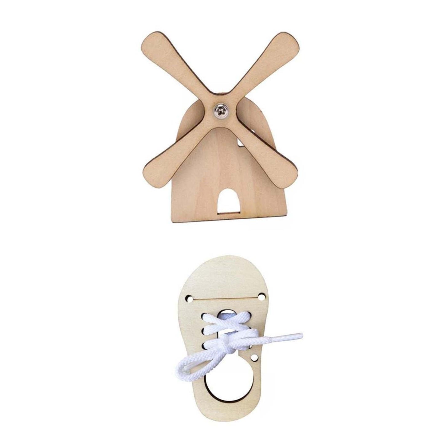 Trendivibe 2X Busy Board Material Teaching Aids Puzzles Gift For Preschool Kindergarten| Baby Learning Toy | Infant Activity Toy