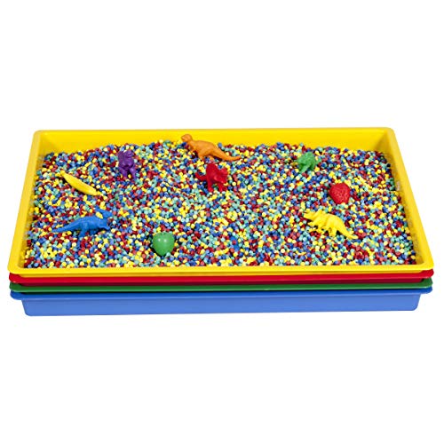 Edx Education Multipurpose Trays, Set Of 4 Assorted Colors