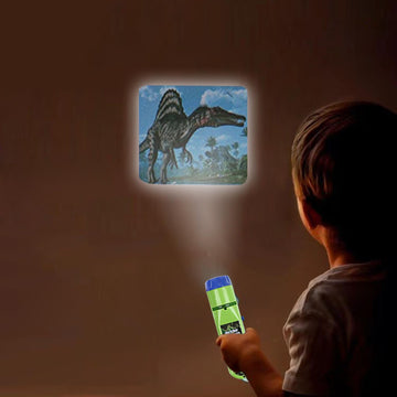 Georgie Porgy Children Projector Toys Educational Science Set Wall Ceiling Tent Torch Toddler Flashlight For Kids Gifts For Boys