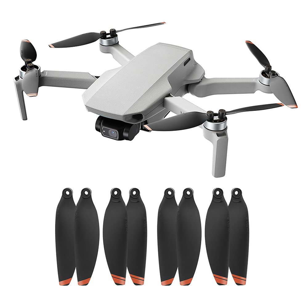16Pcs Mini 2 Propellers Replacement Low-Noise and Quick-Release Blades Props Compatible with DJI Mini 2 / Mini SE/Mini 2 SE/Mini