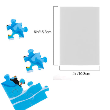 30Pcs Adhedive Foams For Puzzle Maker Machine Cutterjigsaw Puzzle Making Machine Special Sponge Sticker For Sticking 4X6Inch Pho
