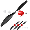 Spare RC Plane Propellers RC Airplane Carbon Fiber Nose Cone Compatible with Tr-p51 Rc Plane 4 Channel Remote Control Airplane w