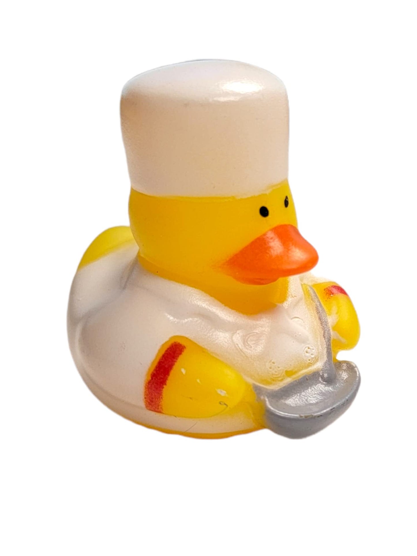 American Wit Rubber Ducks (2') Standard Size. (12 Pack) Cute Duck Bath Tub Pool Toys. (Chef Rubber Ducks)