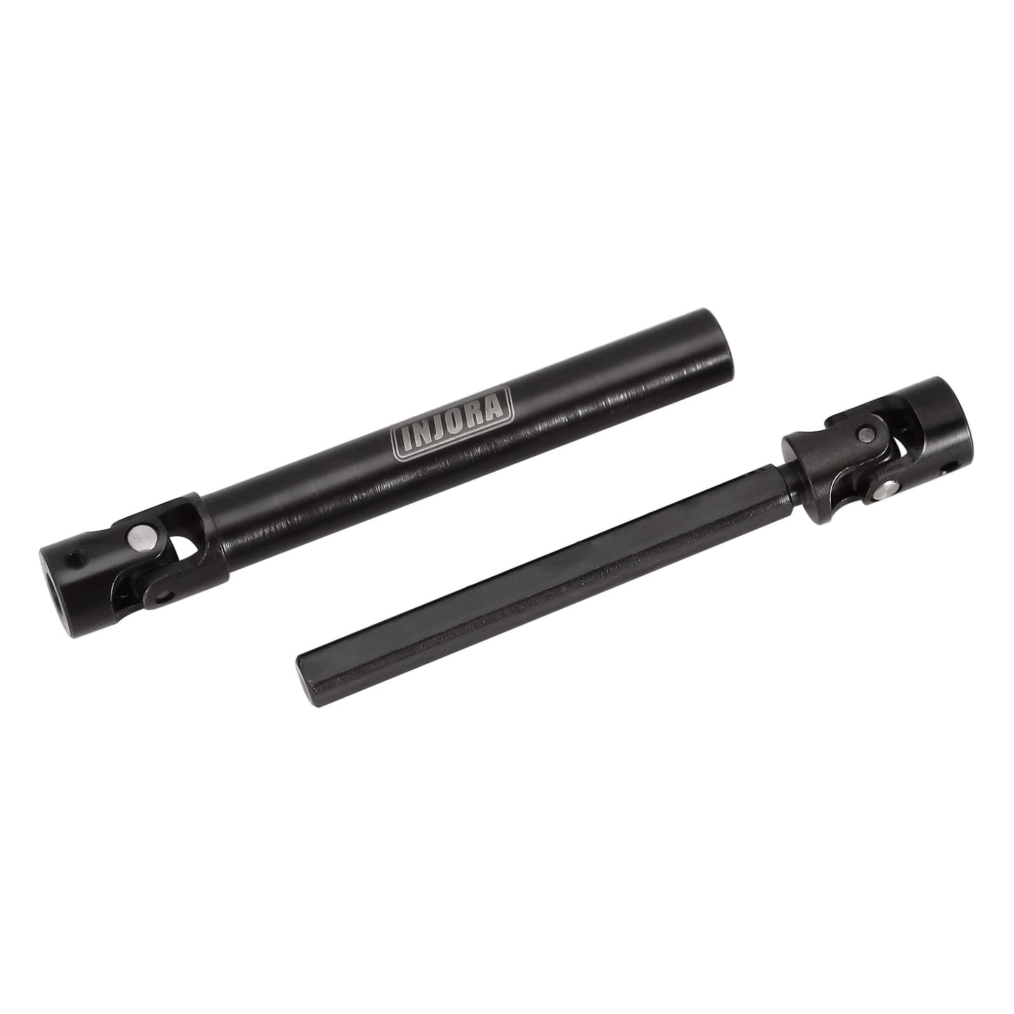 Injora 20G Steel Front Rear Center Drive Shaft For Scx24 Gladiator Dodge Power Wagon Axial Upgrade Parts 1/24 Rc Crawler Car,2Pc