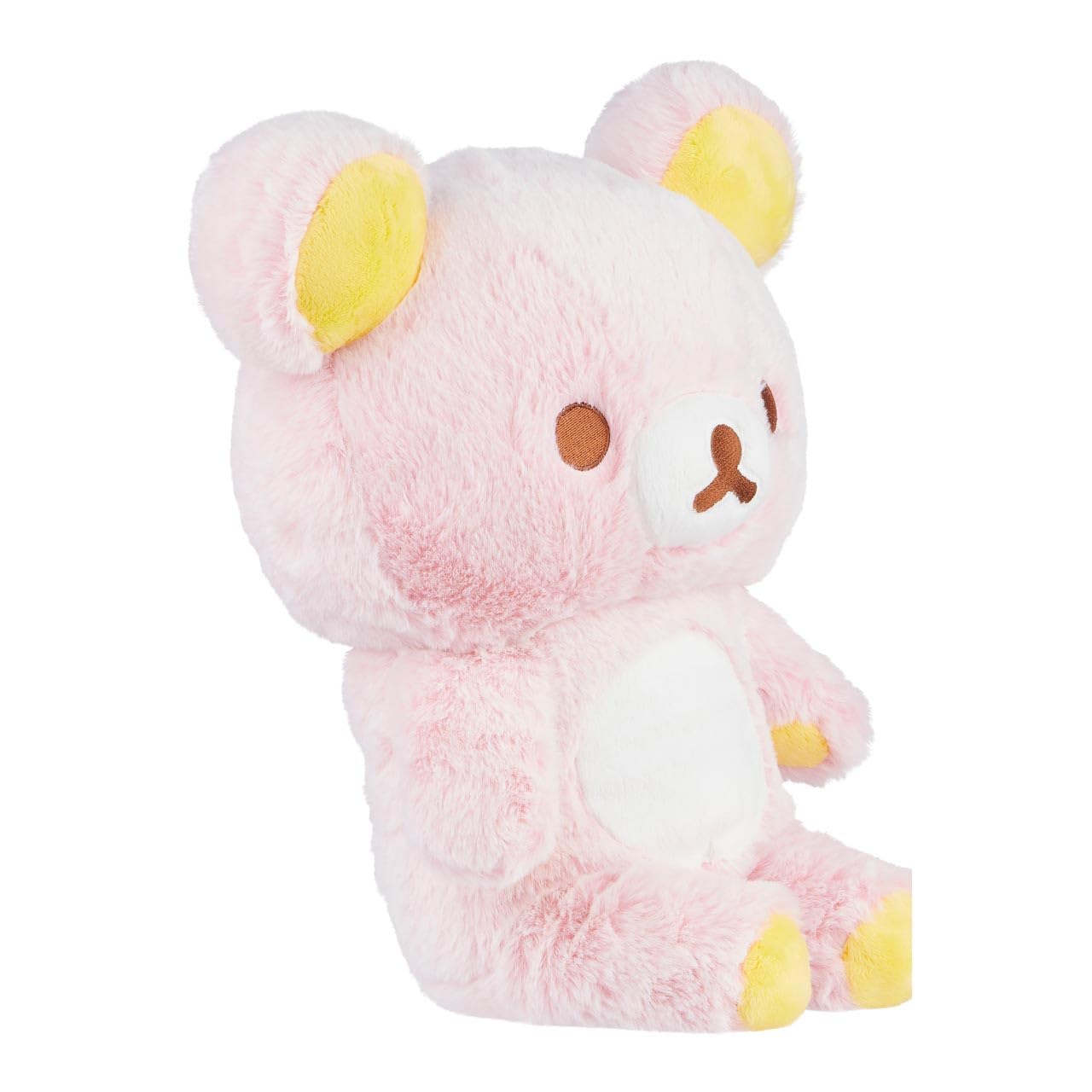 Rilakkuma San-X Original Long Pile Sherbet Series Plush - Soft Pink - 15-Inch