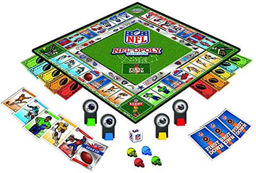 MasterPieces NFL-Opoly Junior Board Game, Collectors Edition Set, for 2-4 Players, Ages 6+