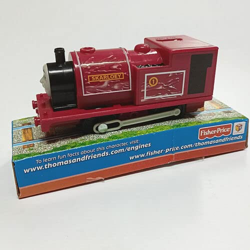 Motorized Red Skarloey Train Engine Toy Set, Battery-Powered Trains Friend Toy Set ,Toddlers Train Toys For Age 3 4 5 6 7 8 Kids