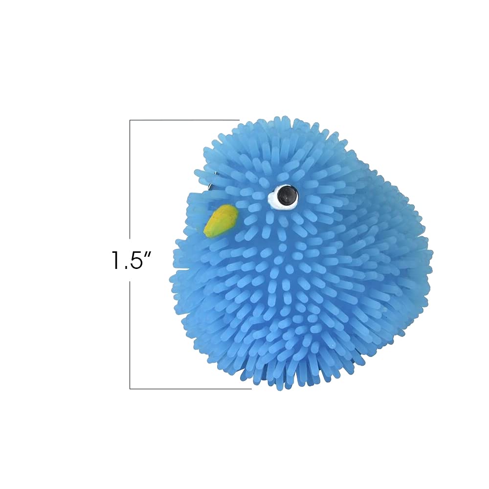 ArtCreativity Mini Puffer Chicks, Set of 24, Chick Surprise Toys for Filling Easter Eggs, Easter Party Favors, Egg Hunt Supplies
