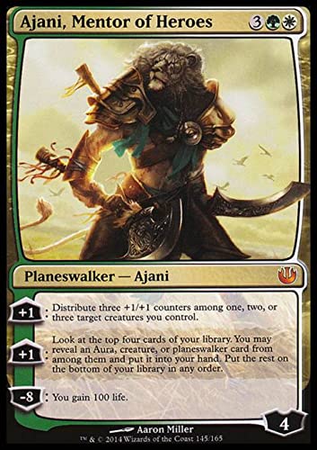 Magic: The Gathering Singles Ajani, Mentor Of Heroes (145) Journey Into Nyx, Multi-Colored, Jou145