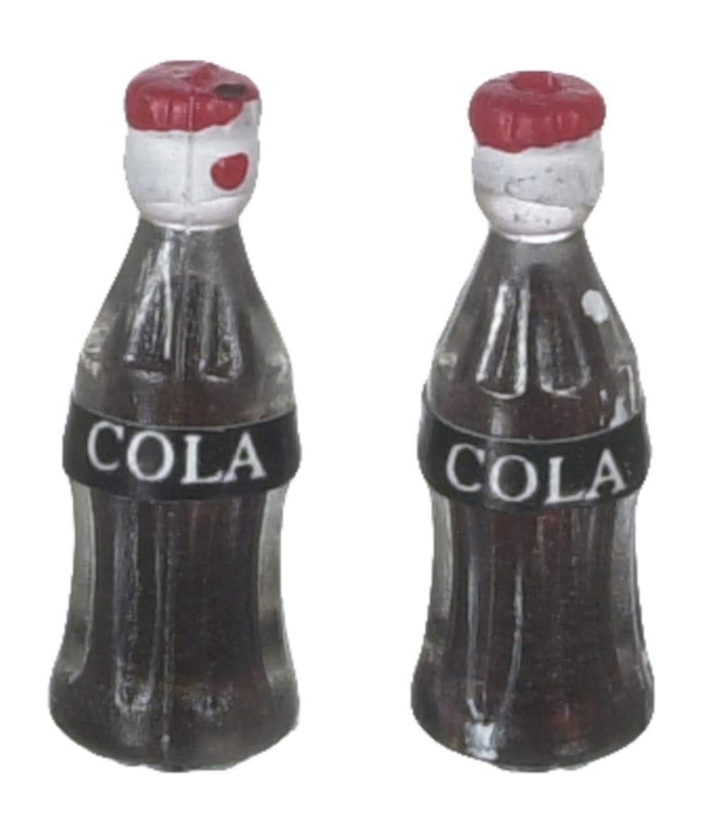 Dollhouse Miniature Pop Bottles Set of 2