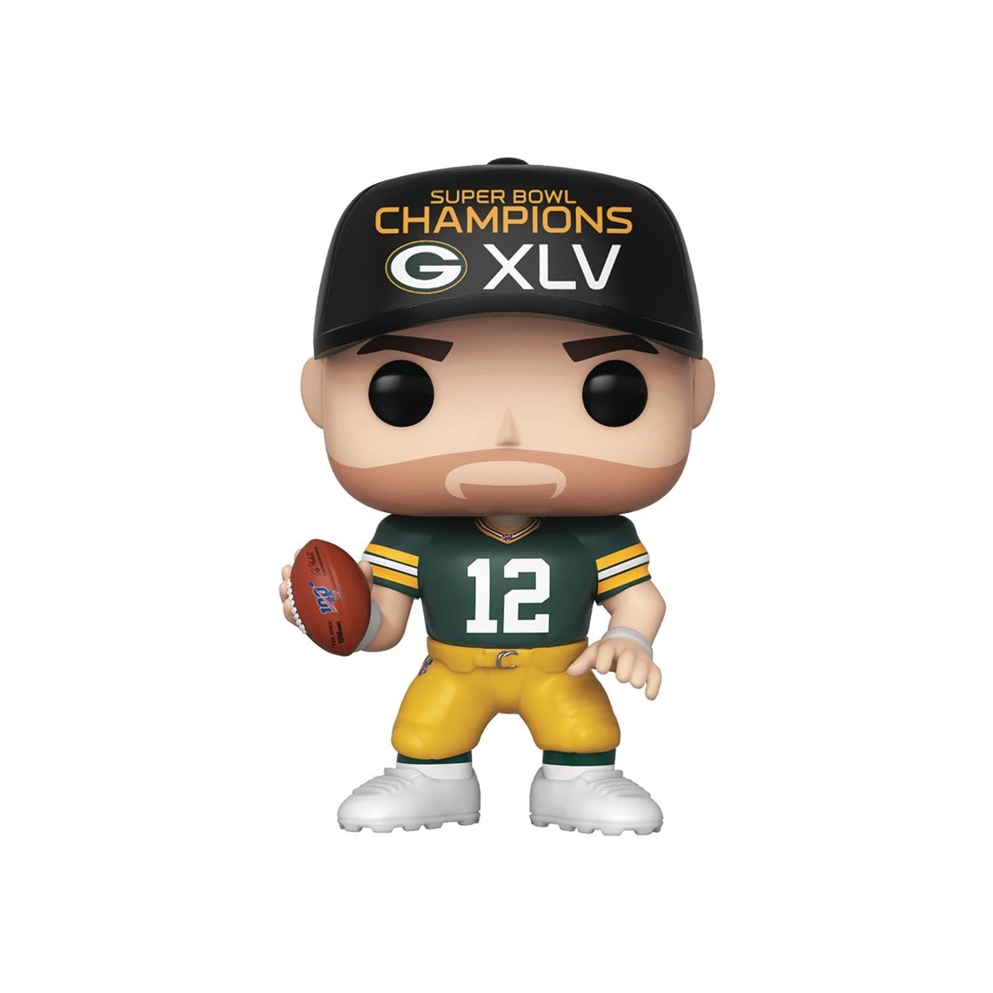Pop Nfl Packers Aaron Rodgers Super Bowl Champions Xlv Vinyl Figure