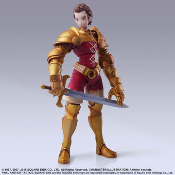 Square Enix Final Fantasy Tactics: Delita Heiral Bring Arts Action Figure