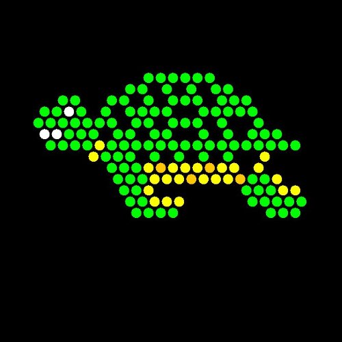 Illumipeg Under The Sea Refill Templates For Lite Brite Cube, Flat-Screen, And Four Share (10 Sheets, 7X7)