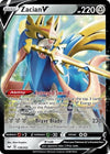 Pokemon - Zacian V - 138/202 - decorative replica blade *& Shield - Ultra Rare Holofoil Card