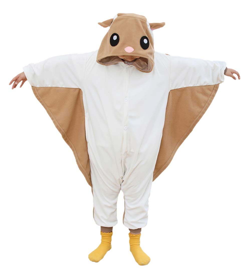 Kianmacar Kids Animal Onesie Pajamas Halloween Costume Cosplay Sleepwear(Age:Over 5 Years Old)