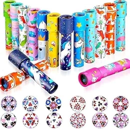 Snaptron Return Gifts -18Pcs Kaleidoscope For Kids-Best Birthday Return Gifts For Kids Party/Birthday Party In Bulk Ideas/Unique