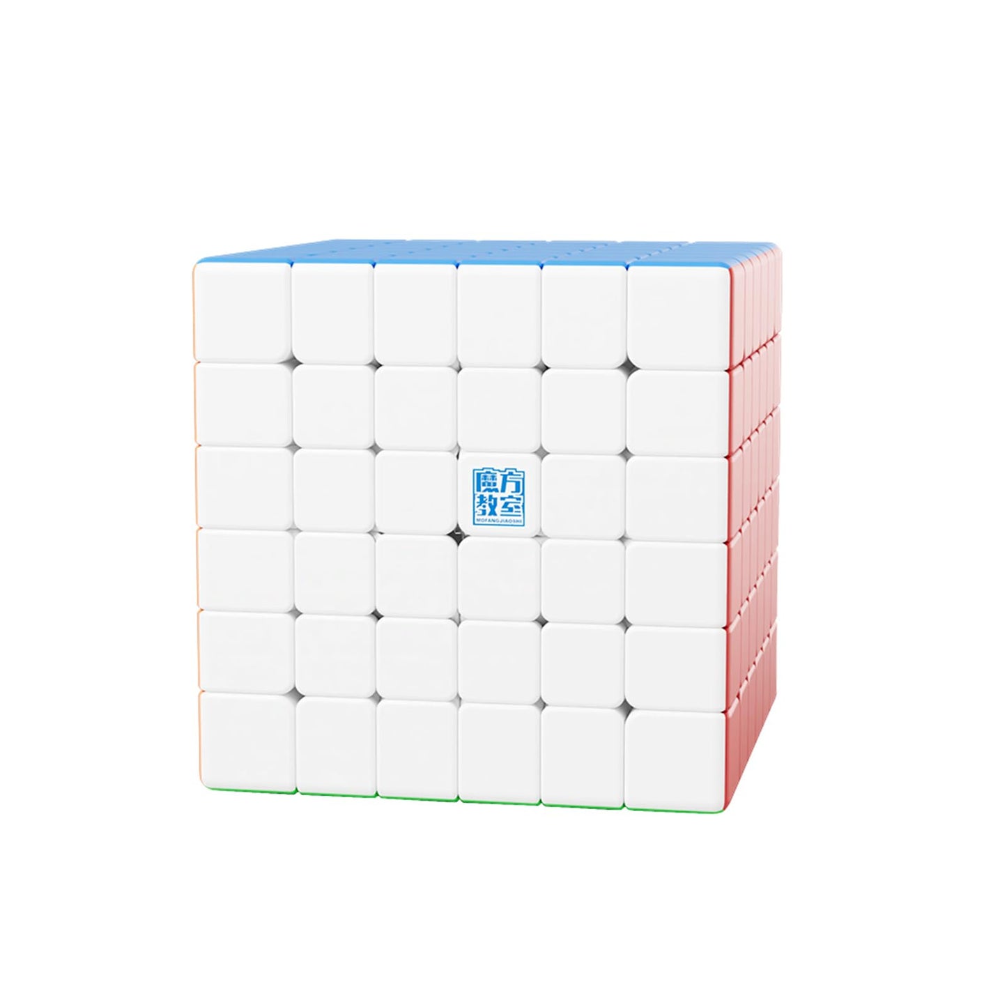 Moyu Meilong 6M V2 6x6 Magnetic Speed Cube, Adjustable Elasticity Magnetic Cube with Stickerless Shape Moves Quickly and Smoothl