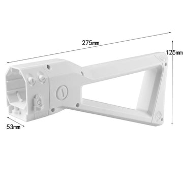 Worker Ak Style Shoulder Stock For Nerf N-Strike Elite And Nerf Modulus Series Toy (White)
