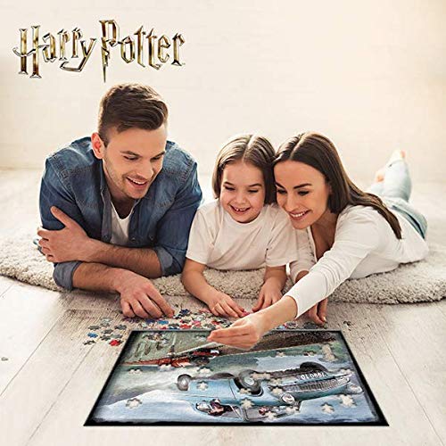 Harry Potter Hp32512 Rd-Rs263002 Ron 3D Effect 500 Piece Ford Anglia Puzzle, Colour, 61Cm X 46Cm