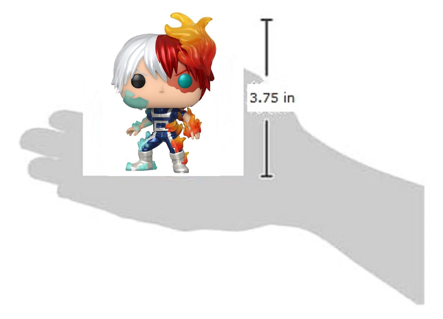 Funko Pop! Animation My Hero Academia Todoroki (Metallic), Exclusive