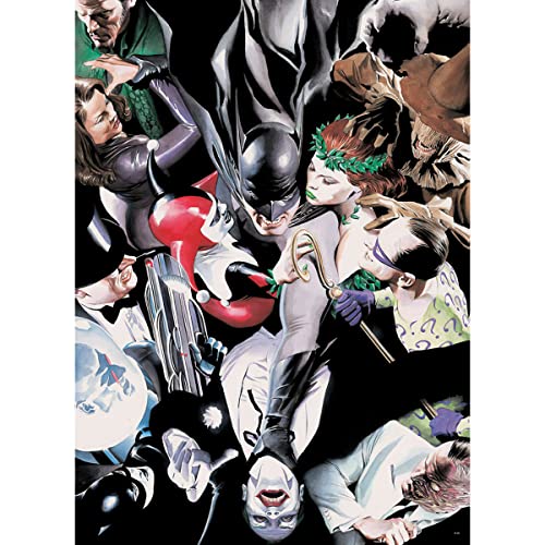 Batman Tango with Evil 1000 Piece Jigsaw Puzzle | Officially Licensed Batman Merchandise | Collectible Puzzle Featuring Joker, H