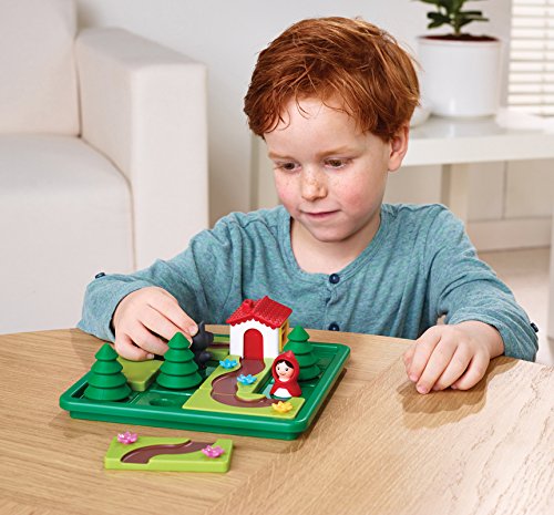 Smartgames Little Red Riding Hood Deluxe Skill-Building Board Game With Picture Book For Ages 4+