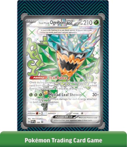 Pok?mon TCG: Ogerpon ex enhanced Collection (3 Foil Cards & 6 Boosters)