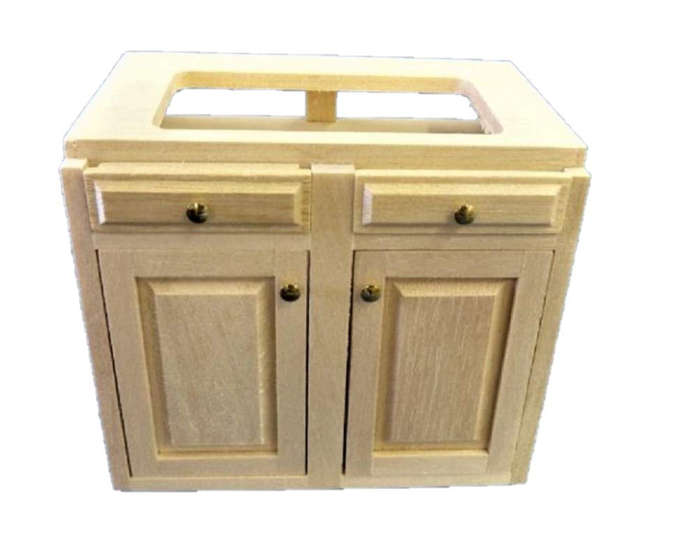 Dollhouse Miniature The Kitchen Collection - 3 Inch Base (Stove/Sink)