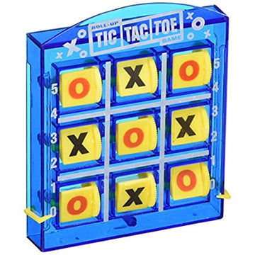 Ja-Ru Portable Tic Tac Toe (1 Pack) Classic Mini Board Games For Kids. Small Size Travel Games.Bulk Birthday Party Favor Stocking Stuffer. 3256-1A