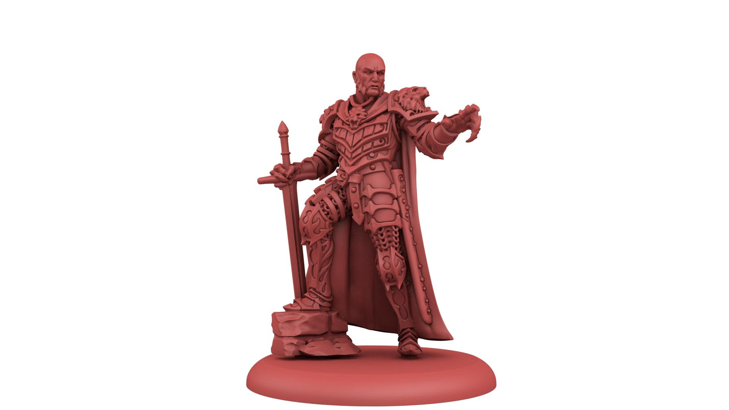 A Song of Ice and Fire Tabletop Miniatures Game Lannister Heroes Set I - Command The Might of Lannister's Iconic Heroes! Strategy Game Ages 14+ 2+ Players 45-60 Minute Playtime Made by CMON