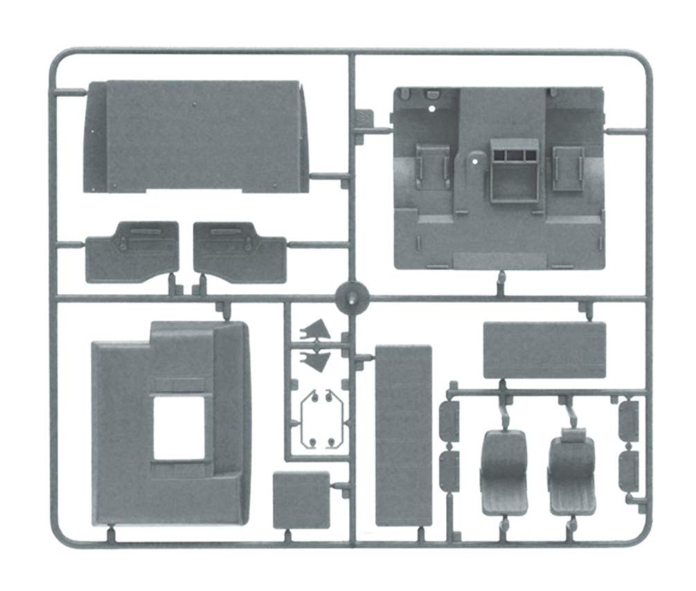 Italeri IT3943 Model for Mounting, Multicoloured
