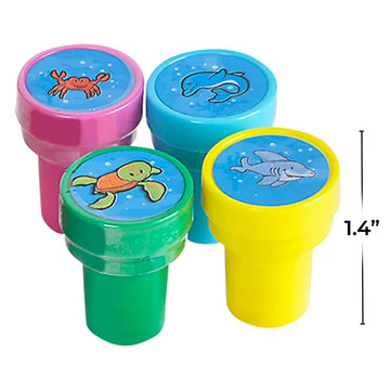 Rhode Island Novelty Assorted Stampers - 50 Pc Kids Stamp Assortment