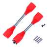 FLMLF RC 9MM Drive Shaft Kit Upgraded Parts Red for 1/5 HPI Rovan KM Racing Baja 5b Ss RC CAR Toy Parts