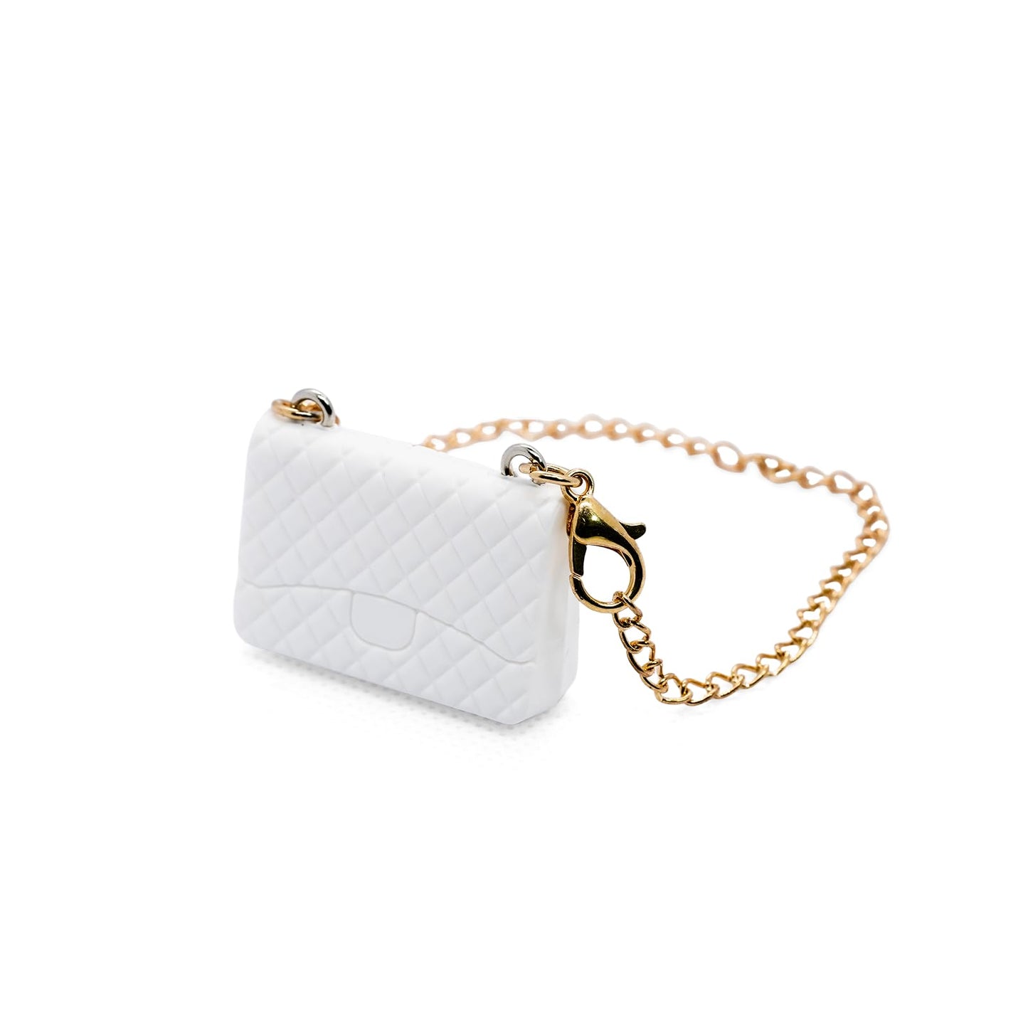 Clothes for 17cm Dolls enhanced Dolls Accessories with elegant Chic Style Checkered Bow Set High-End Fashion Outfit for Play & Display (Including Bag) - White