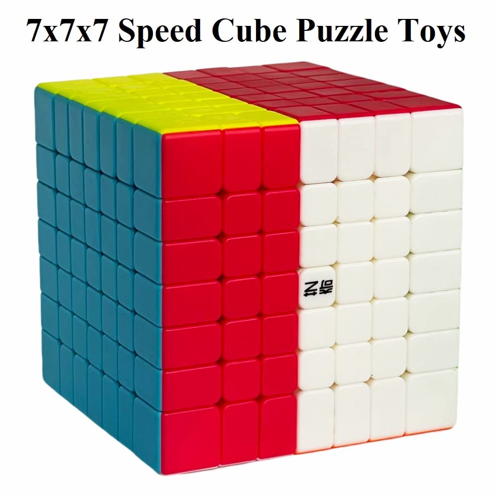 Irrdfo 7X7 Speed Cube, 7X7 Cube Puzzle Stickerless