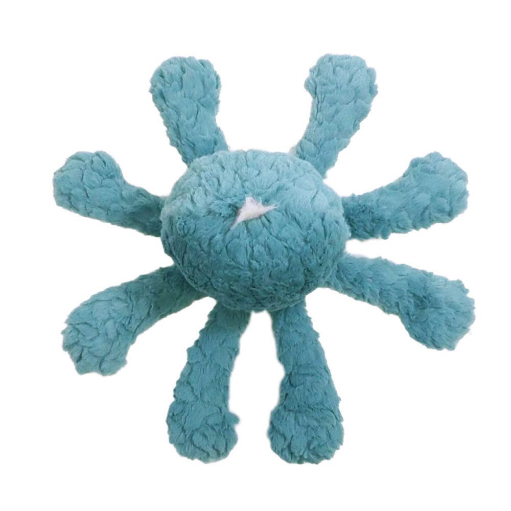 Mary Meyer Putty Stuffed Animal Soft Toy, 14-Inches, Slate Blue Octopus