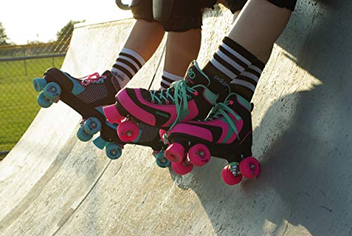 Roller Derby Roller Star 750 Women's Roller Skate, Size 5, Mint Maven, Polypropylene, Model U729W